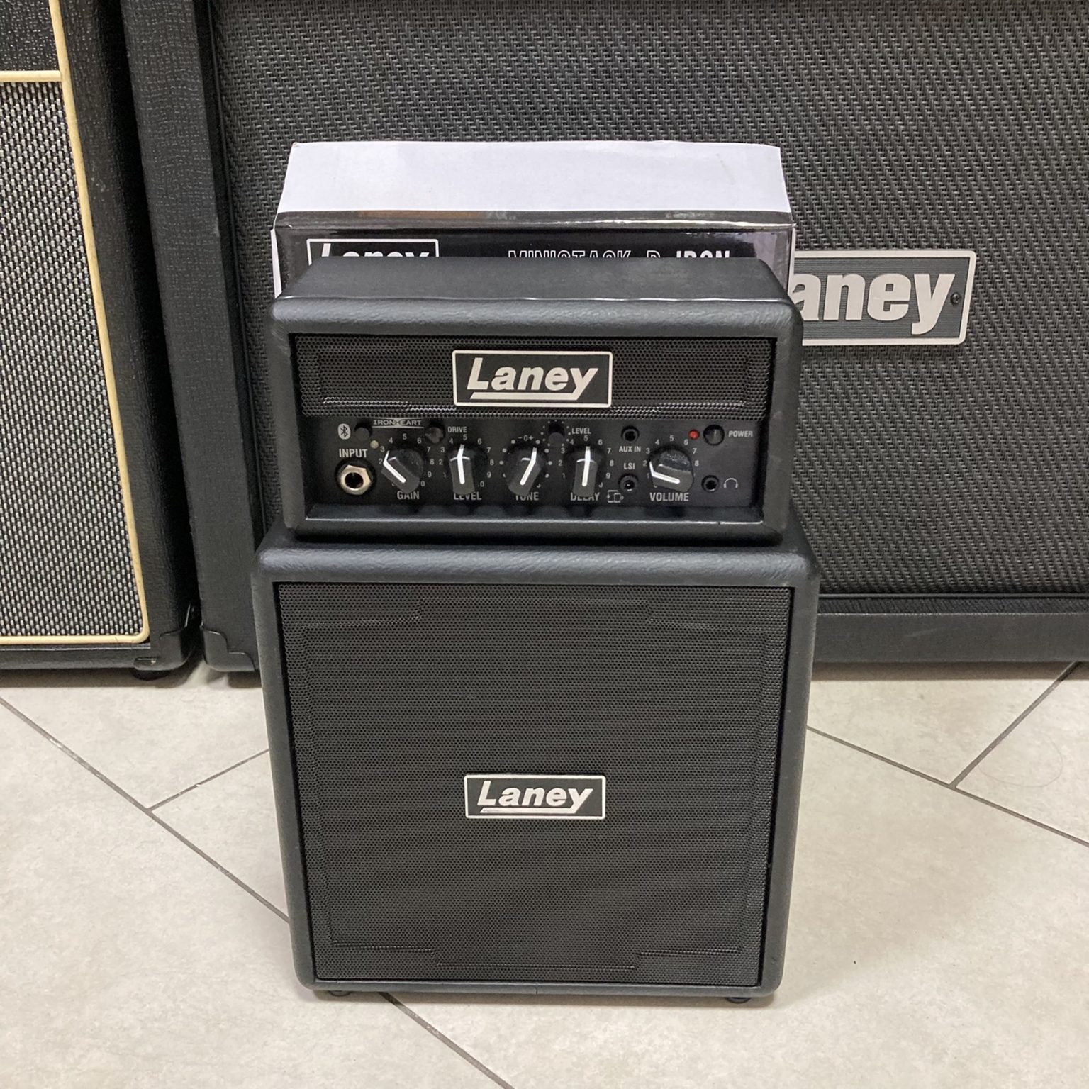 Laney MiniStack-B • IronHeart Stereo – Guitar Shop