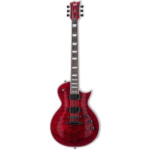 LTD by ESP EC-1000QM • Eclipse • See thru black cherry