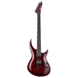 LTD by ESP H3-1000QM • See thru Black Cherry