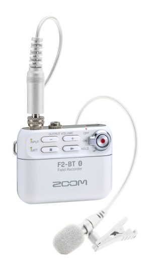 Zoom F2-BT • Field recorder Bluetooth+Microfono lavalier